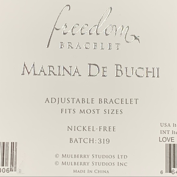 MARINA DE BUCHI Dream FREEDOM BRACELET! - Picture 3 of 7